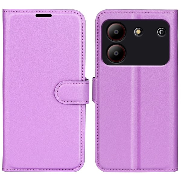 Classic ZTE Blade A54 flip etui - Lilla