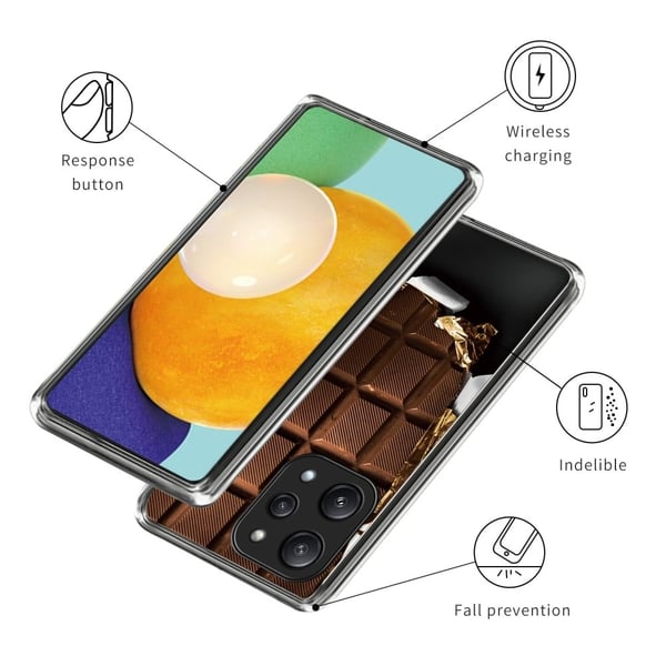 Deco Xiaomi Redmi 12 / Xiaomi Poco M6 Pro deksel - Sjokolade