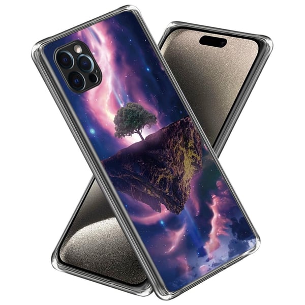 Deco iPhone 15 Pro Max deksel - Nordlys Natt