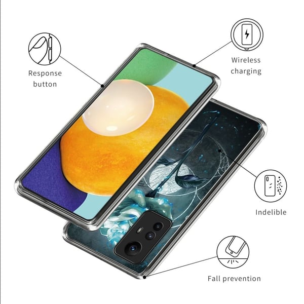 Deco Xiaomi Redmi Note 12S deksel - Rose