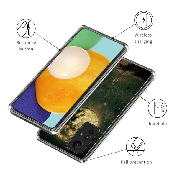 Deco Xiaomi Redmi Note 12S deksel - Måne