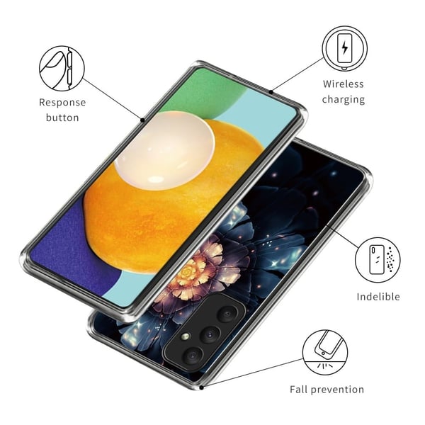 Deco Samsung Galaxy A35 deksel - Fargerik Blomst