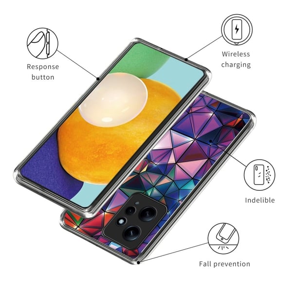 Deco Xiaomi Redmi Note 12 deksel - Trekant