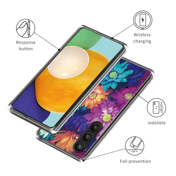 Deco Samsung Galaxy S24 Plus deksel - Krysantemum