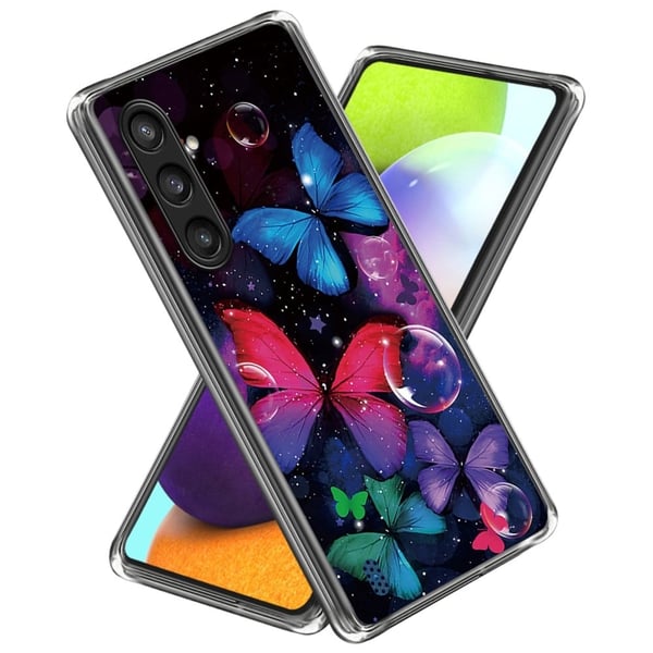 Deco Samsung Galaxy S24 Plus deksel - Fargerike Sommerfugler