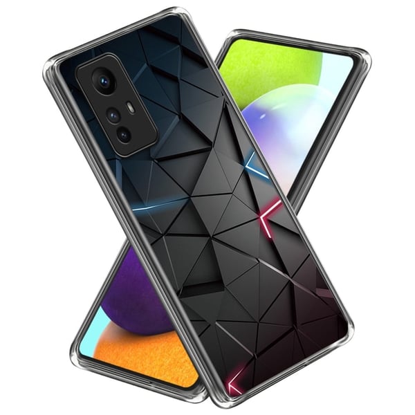Deco Xiaomi Redmi Note 12S deksel - Svart Trekant