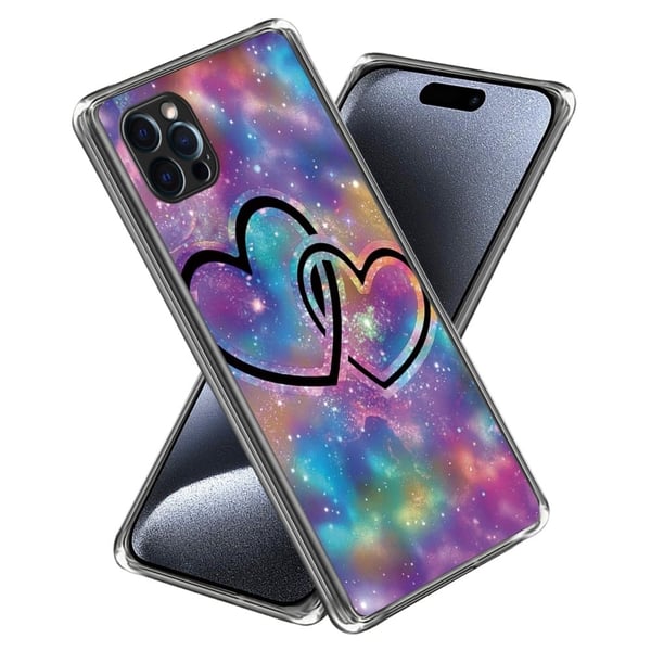 Deco iPhone 15 Pro deksel - Hjerte Til Hjerte