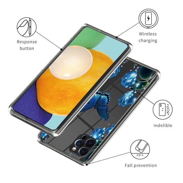 Deco iPhone 15 Pro Max kotelot - Perhonen Ja Kukka
