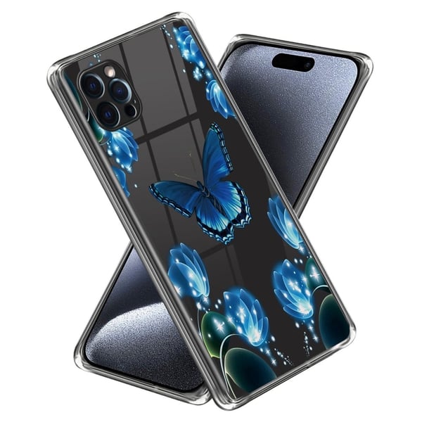 Deco iPhone 15 Pro Max kotelot - Perhonen Ja Kukka
