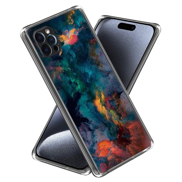 Deco iPhone 15 Pro Max deksel - Fargerike Skyer