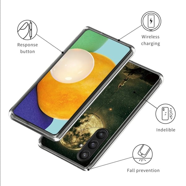Deco Samsung Galaxy S24 Plus deksel - Måne