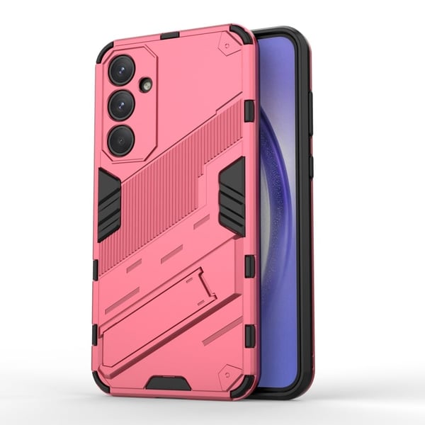 Støtsikkert hybriddeksel med et moderne preg for Samsung Galaxy A35 - Rose