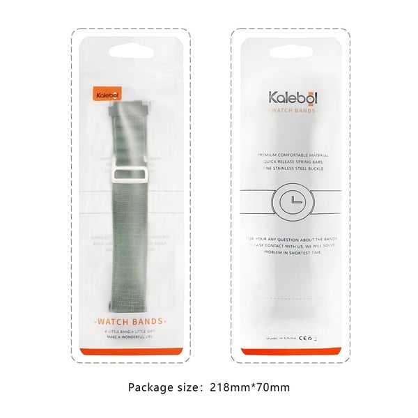 KALEBOL KLB-GSNL-001 Huawei Band 7 Håndleddsbånd justerbare pustende stropper i nylon - Stjernelys