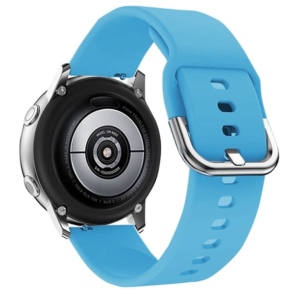 KALEBOL KLB-SXKGJ-001 18 mm universal smartklokkearmbånd i silikon - Blå