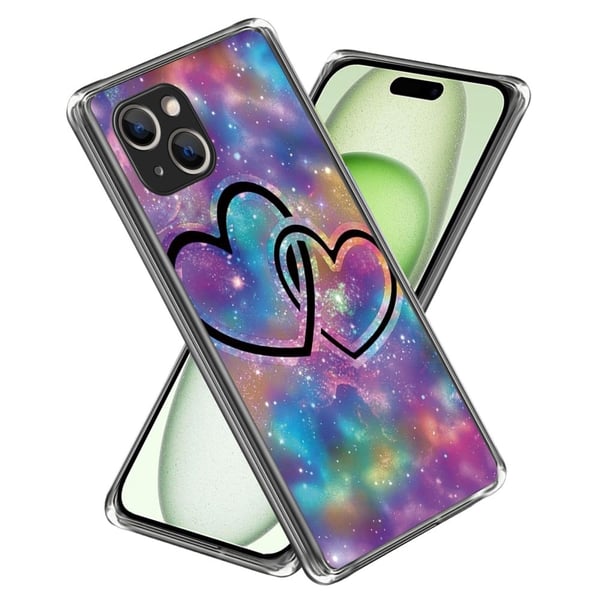 Deco iPhone 15 deksel - Hjerte Til Hjerte