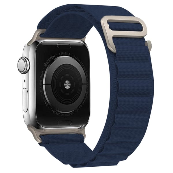 KALEBOL Apple Watch Series 49mm - 45mm - 44mm - 42mm Universal Nylon Watch Band - Mørkeblå