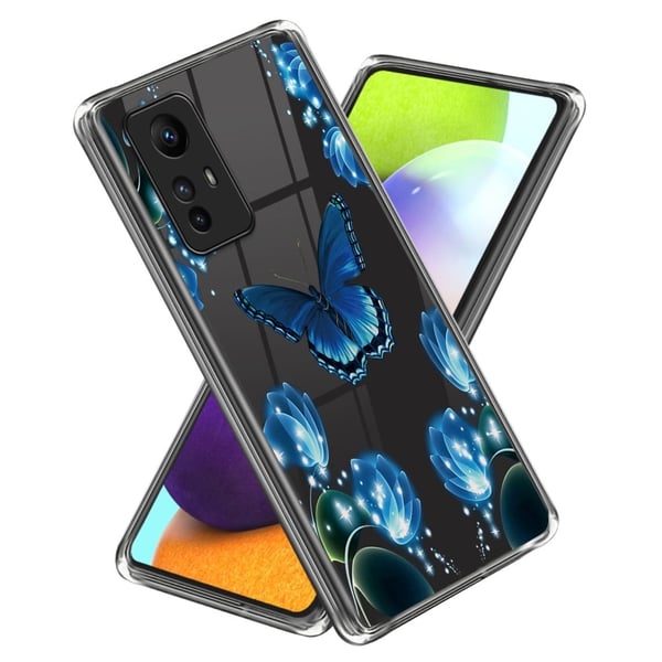 Deco Xiaomi Redmi Note 12S deksel - Sommerfugl Og Blomst