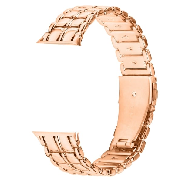 Xiaomi Redmi Watch 4 Armbånd Metall Armbånd Metallklokkerem Rhinestone Decor Band - Rose Gull