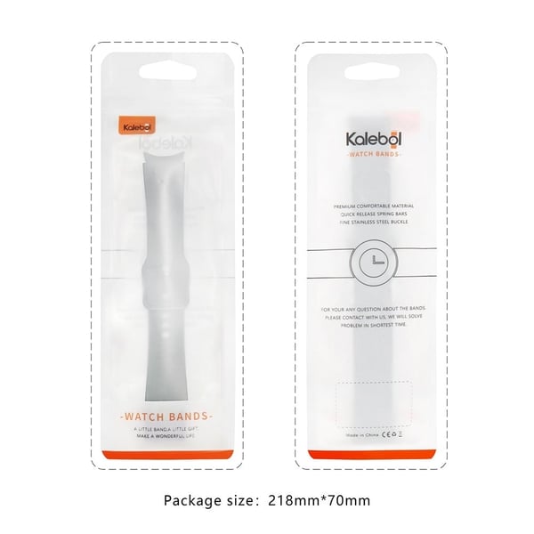 KALEBOL Apple Watch Series 41mm - 40mm - 38mm Universal silikonklokkerem - Svartgrønn