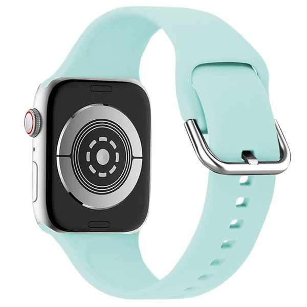 KALEBOL Apple Watch Series 41mm - 40mm - 38mm Universal silikonklokkerem - Lysegrønn