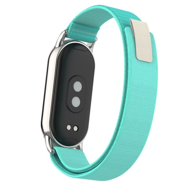 KALEBOL KLB-YJNLHH-001 Xiaomi Smart Band 8 Nylonbånd Strap Erstatningsarmbånd - Grønn