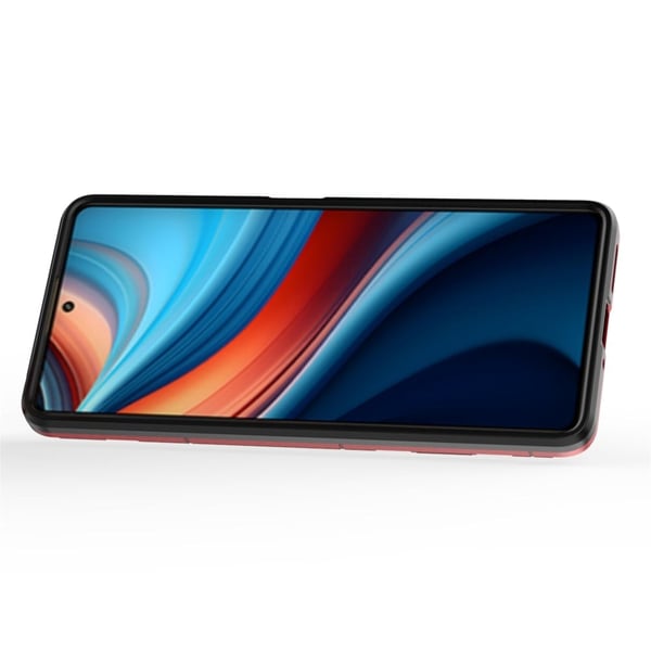 Støtsikkert Xiaomi Redmi Note 13R Pro Panther-telefonetui - Rød