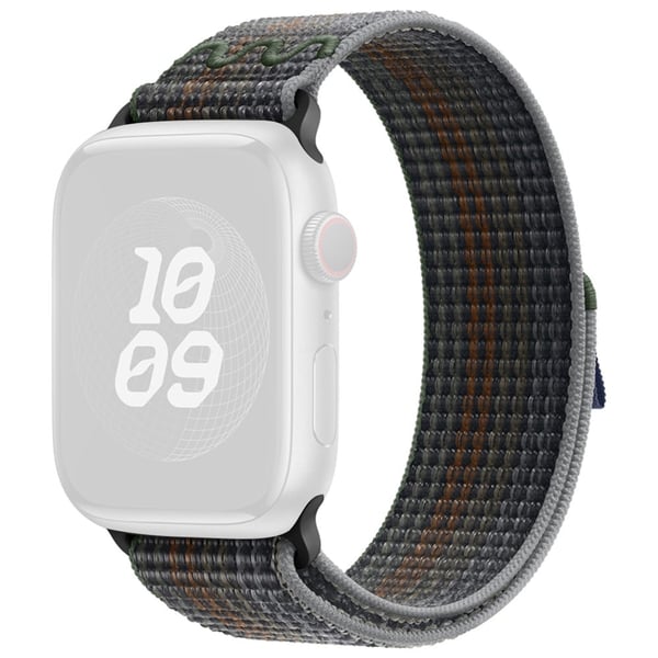 KALEBOL Apple Watch Series 49mm - 45mm - 44mm - 42mm Universal Nylon Watch Band - Midnatt