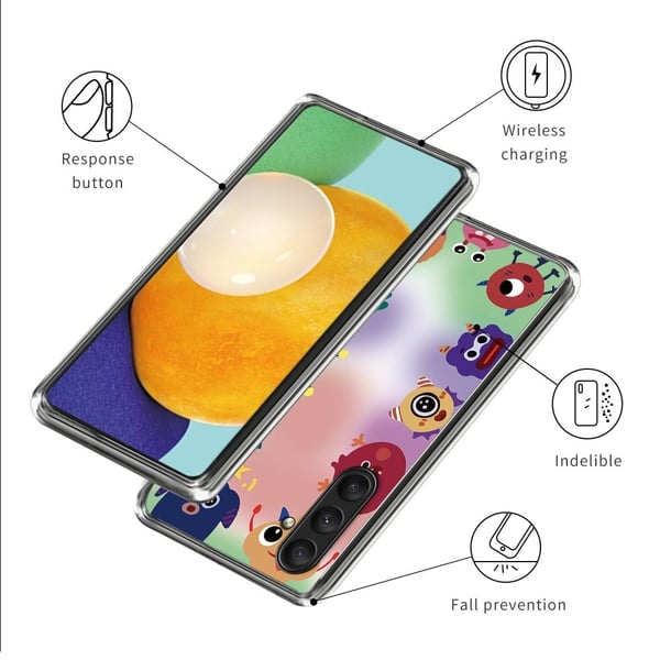 Deco Samsung Galaxy A25 deksel - Monstre