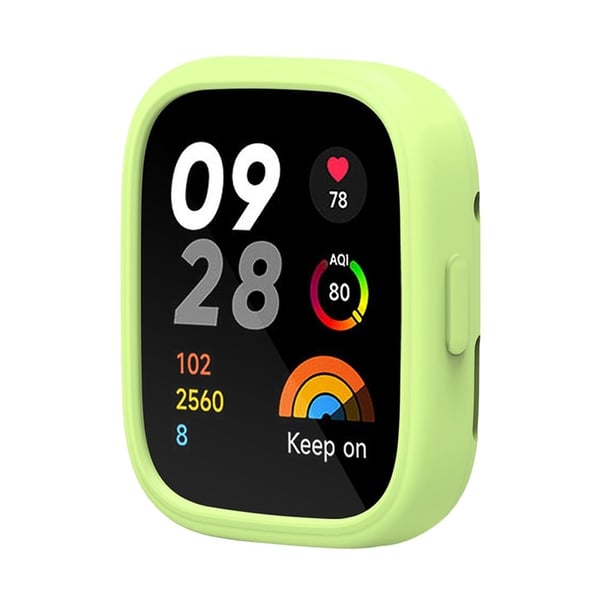 Xiaomi Redmi Watch 3 Silikonetui Smart Watch Beskyttende deksel - Grønn