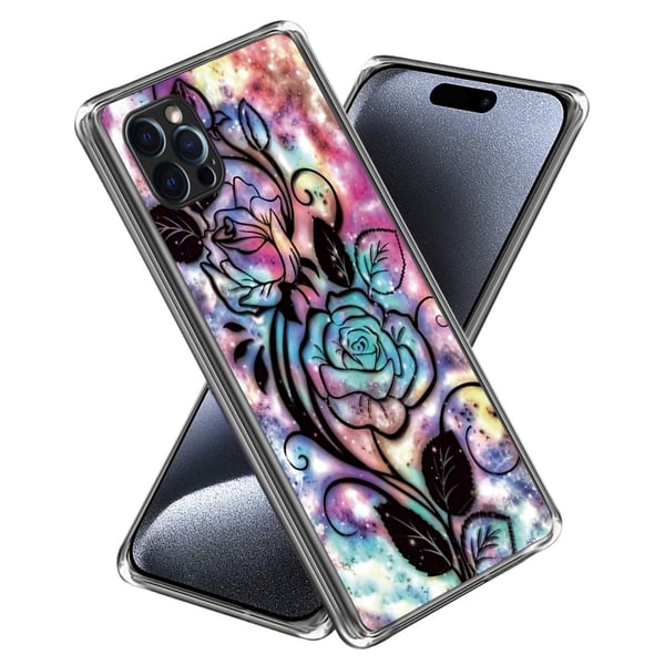 Deco iPhone 15 Pro Max deksel - Drømmerose