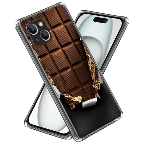 Deco iPhone 15 deksel - Sjokolade