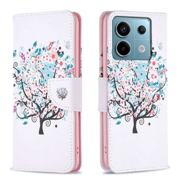 Wonderland Xiaomi Redmi Note 13 Pro 5G flip-etui - Blomstertre