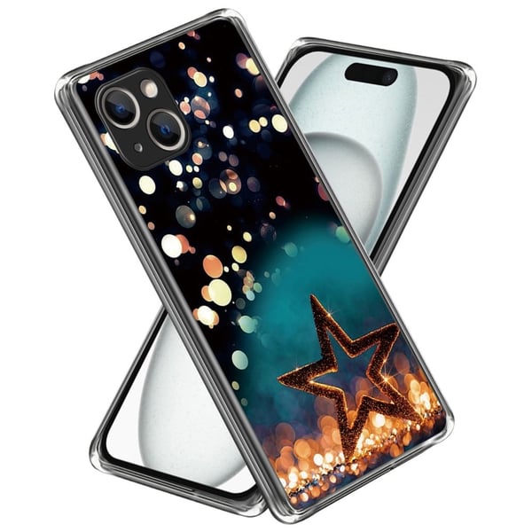Deco iPhone 15 deksel - Femtakket Stjerne