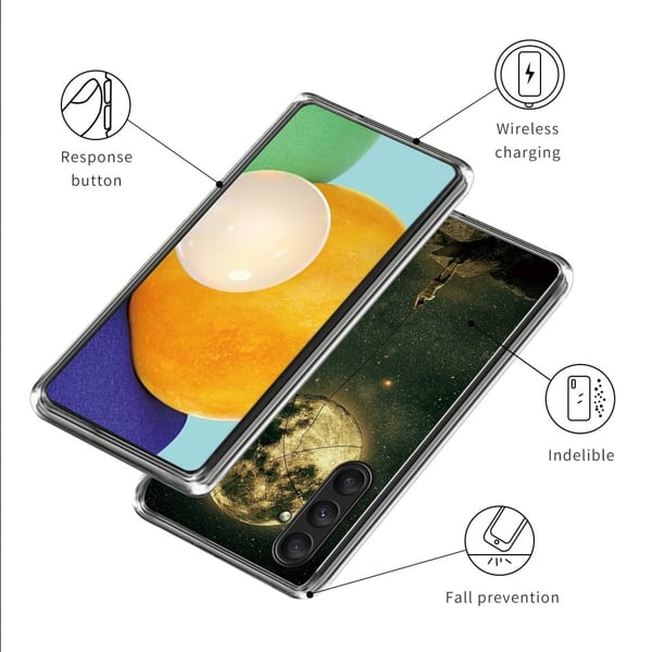 Deco Samsung Galaxy A25 deksel - Måne