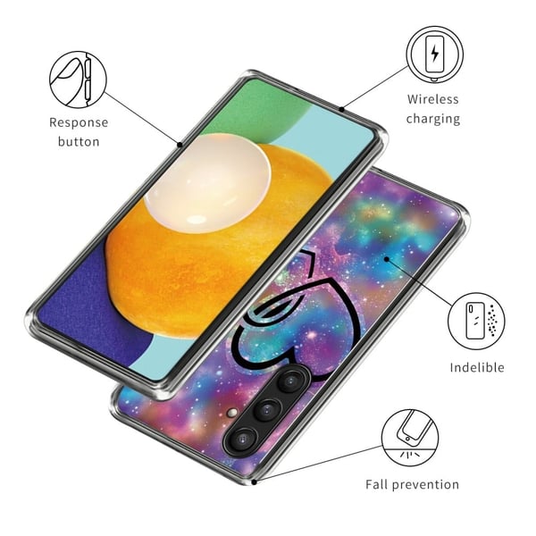 Deco Samsung Galaxy S24 deksel - Hjerte Til Hjerte