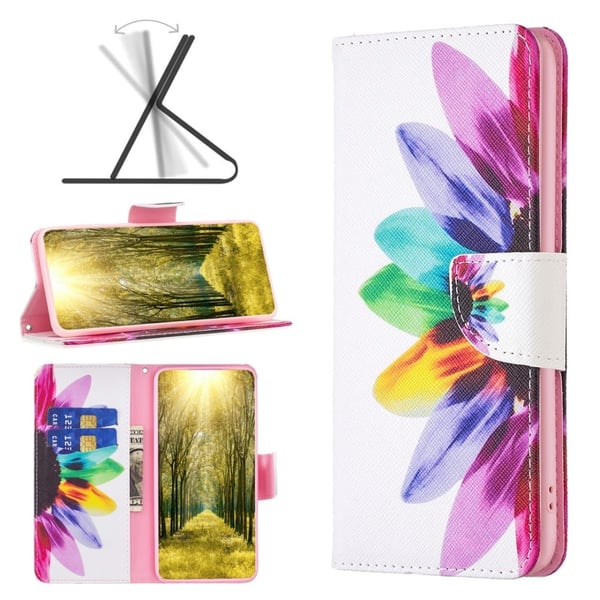 Wonderland Xiaomi Redmi Note 13 4G flip etui - Solsikke