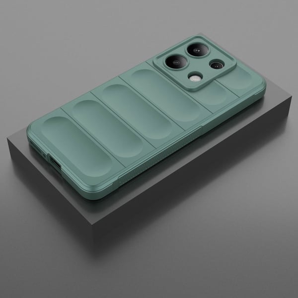 Mjukt greppformat Xiaomi Redmi Note 13 skal - Grön