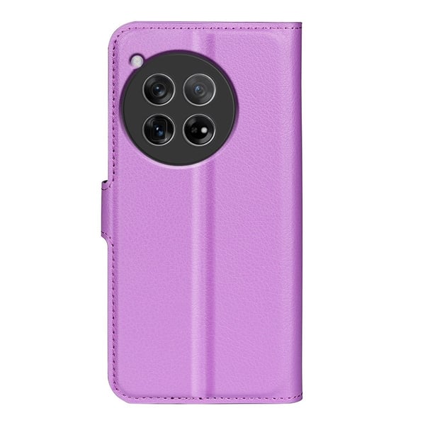 Classic OnePlus 12 flip etui - Lilla