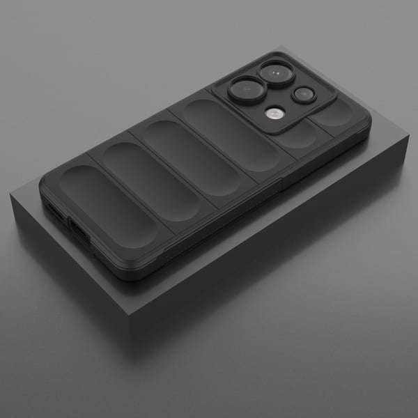 Blødt grebsformet Xiaomi Redmi Note 13 Pro 5G  cover - Sort