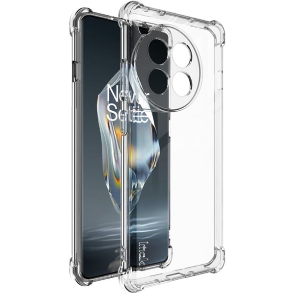 IMAK Airbag Cover for OnePlus 12R / OnePlus Ace 3 - Gjennomsiktig