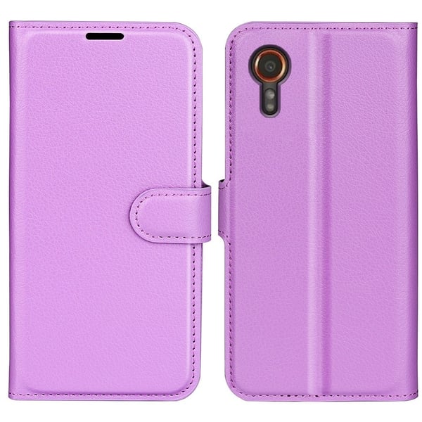 Classic Samsung Galaxy Xcover 7 flip etui - Lilla