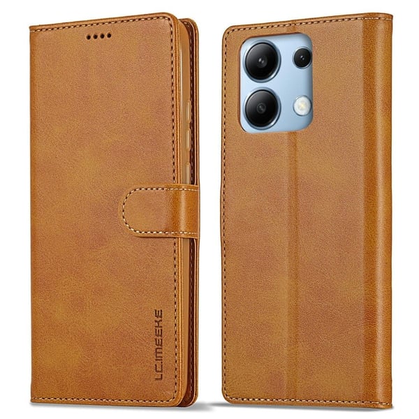 LC.IMEEKE Xiaomi Redmi Note 13 Pro 4G flip etui - Gul