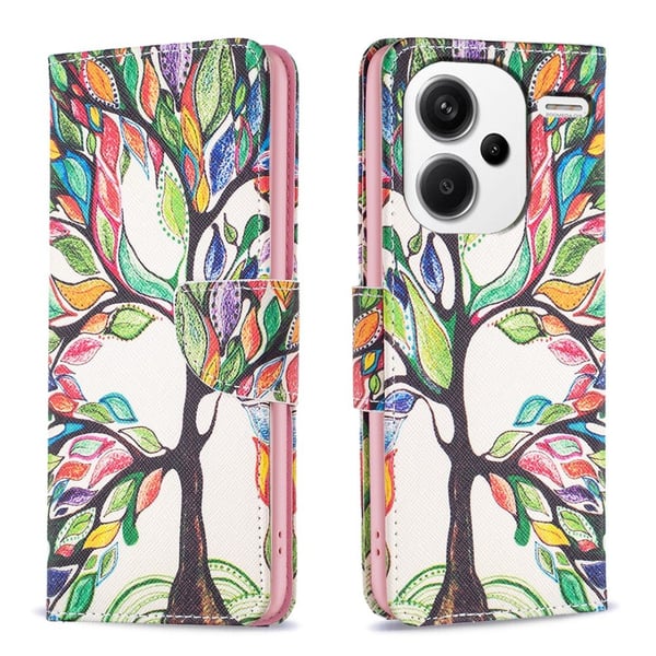 Wonderland Xiaomi Redmi Note 13 Pro Plus flip kuoret - Elämän Puu