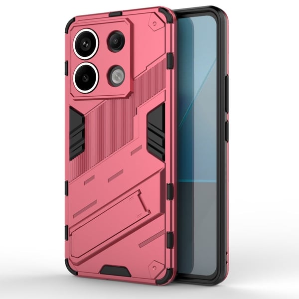 Støtsikkert hybriddeksel med et moderne preg for Xiaomi Redmi Note 13 Pro 5G - Rose