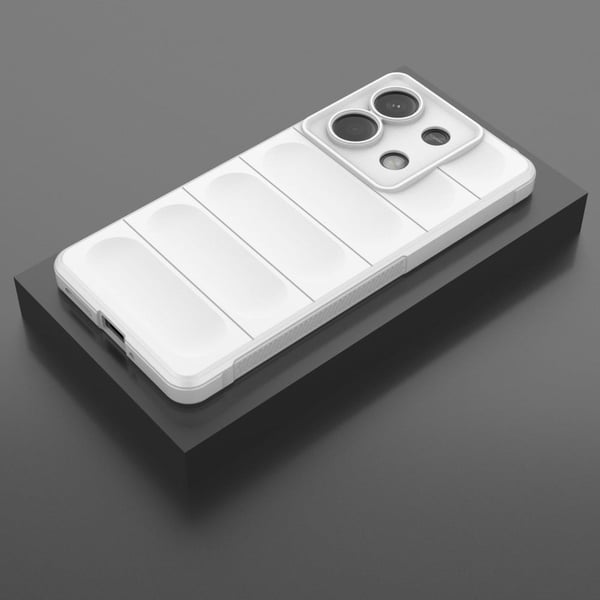 Deksel med mykt grep for Xiaomi Redmi Note 13 - Hvit