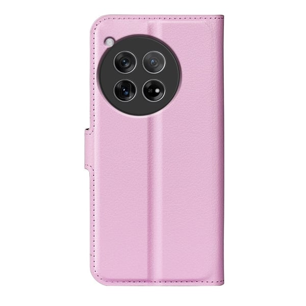 Classic OnePlus 12 flip etui - Rosa