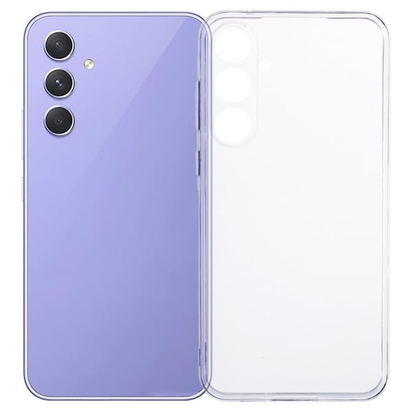 Erittäin ohut läpinäkyvä kotelo Samsung Galaxy A55