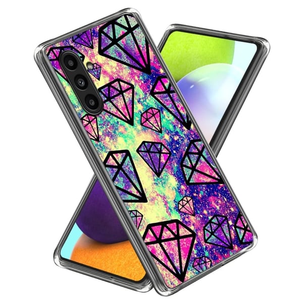 Deco Samsung Galaxy A14 cover - Diamanter