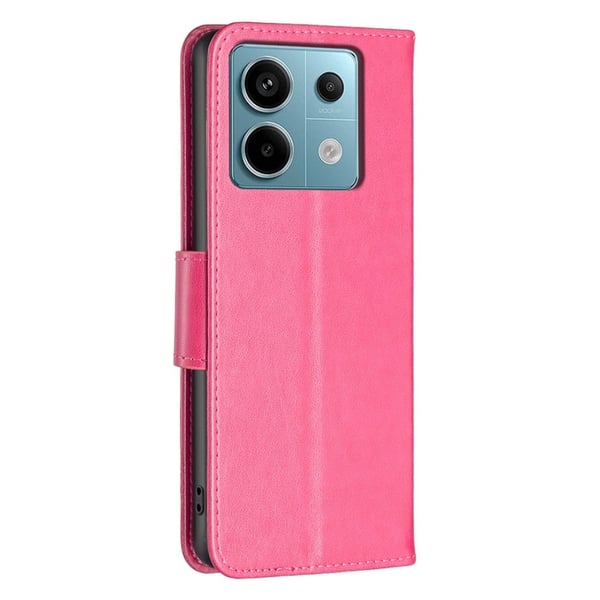Butterfly Xiaomi Redmi Note 13 Pro 4G skinnveske - Rose