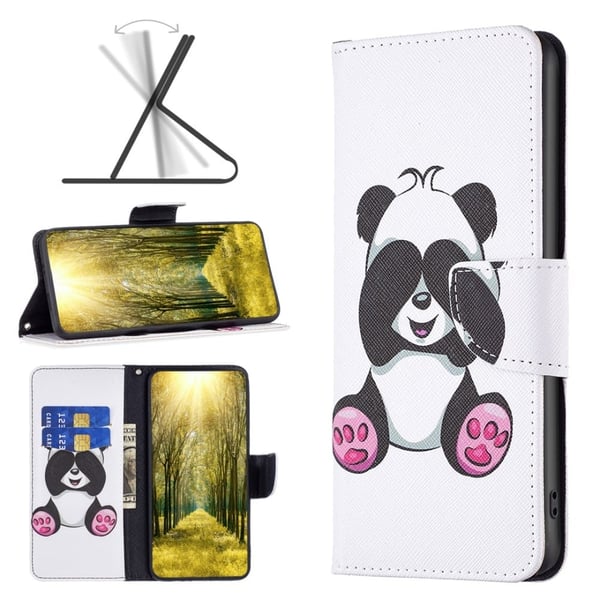 Wonderland Xiaomi Redmi Note 13 Pro 4G flip-etui - Panda